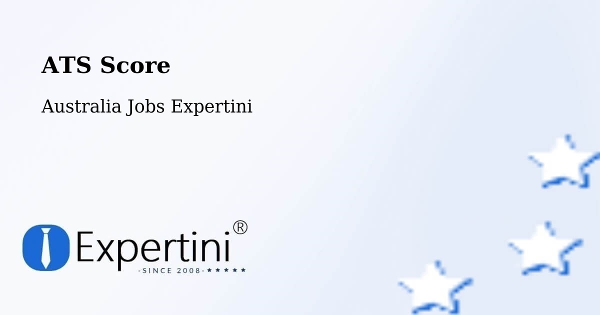 Resume ATS Score & Job Description Match Tool – Gray - Australia Jobs Expertini
