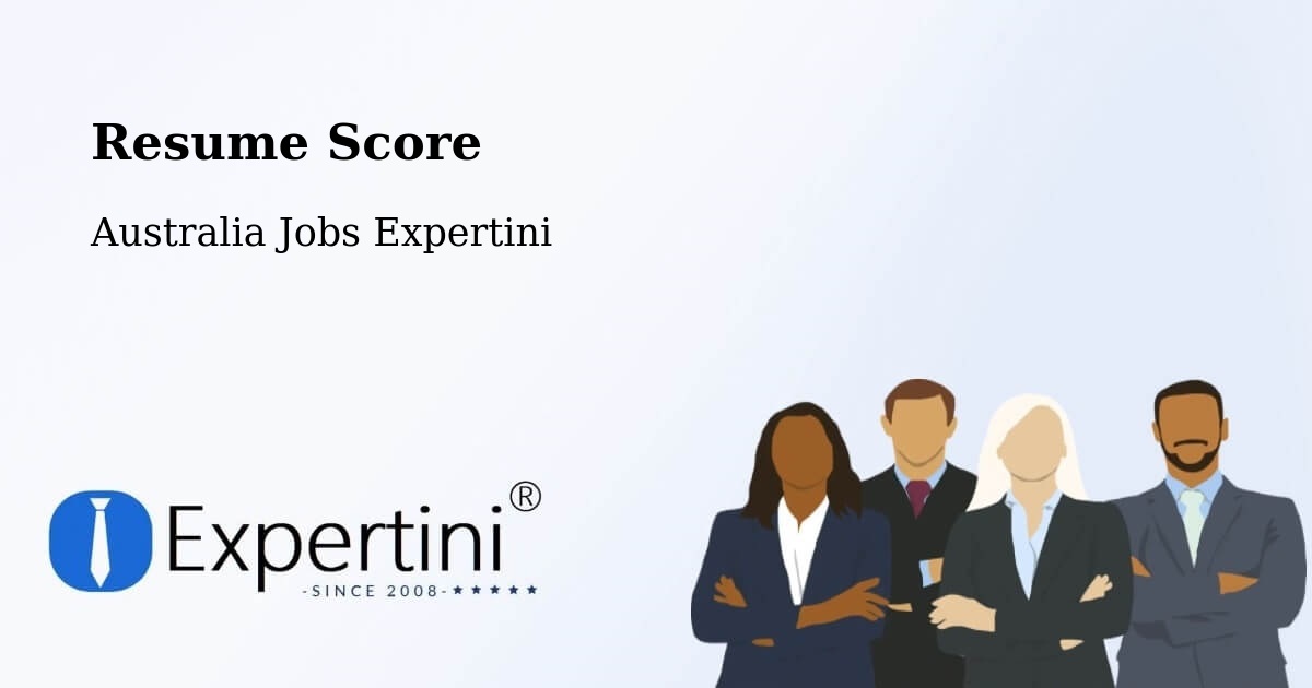 Resume Score & Job Description Match Tool – Gray - Australia Jobs Expertini